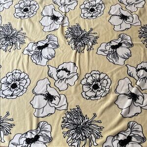 Christian Siriano Black & Yellow Throw Blanket 60x70